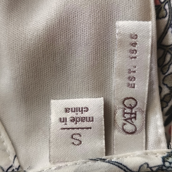 Cato Cream & Black Floral Asymmetrical Maxi Dress - Picture 13 of 14